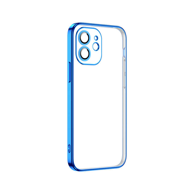 iPhone 12 Kılıf NXXA Krep Kapak-Mavi