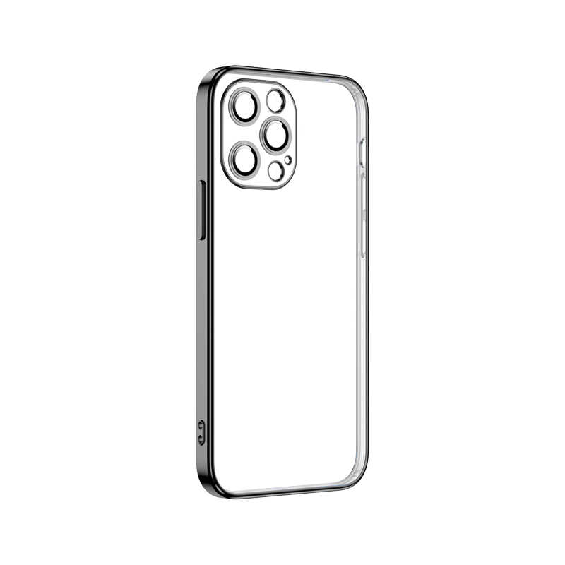 iPhone 12 Pro Max Uyumlu NXXA Krep Kapak-Siyah