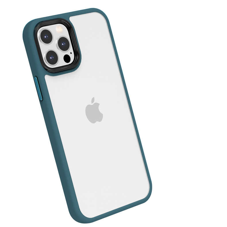 iPhone 13 Pro Uyumlu NXXA Cann Kapak-Yeşil