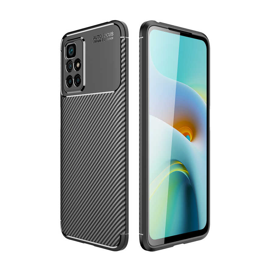 Xiaomi Redmi 10 Kılıf NXXA Negro Silikon Kapak-Siyah