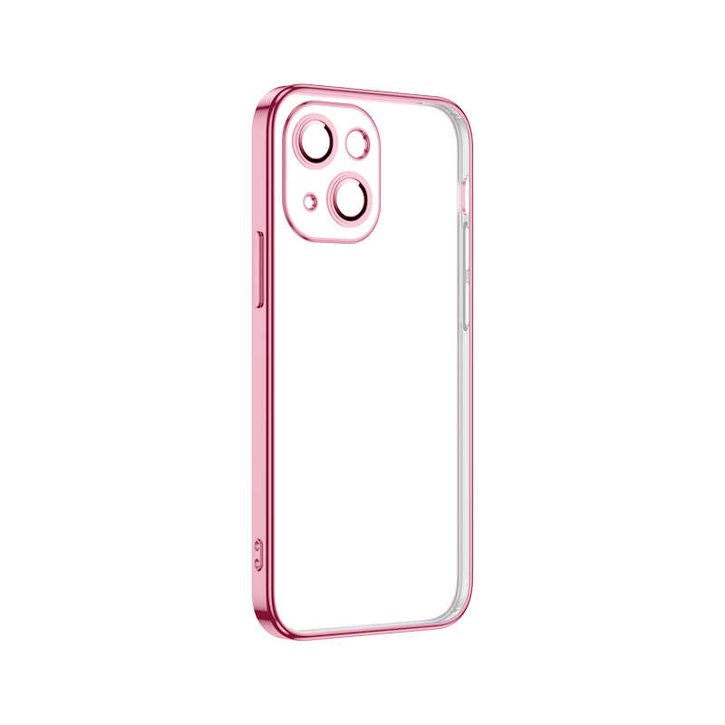 iPhone 13 Mini Uyumlu NXXA Krep Kapak-Pembe
