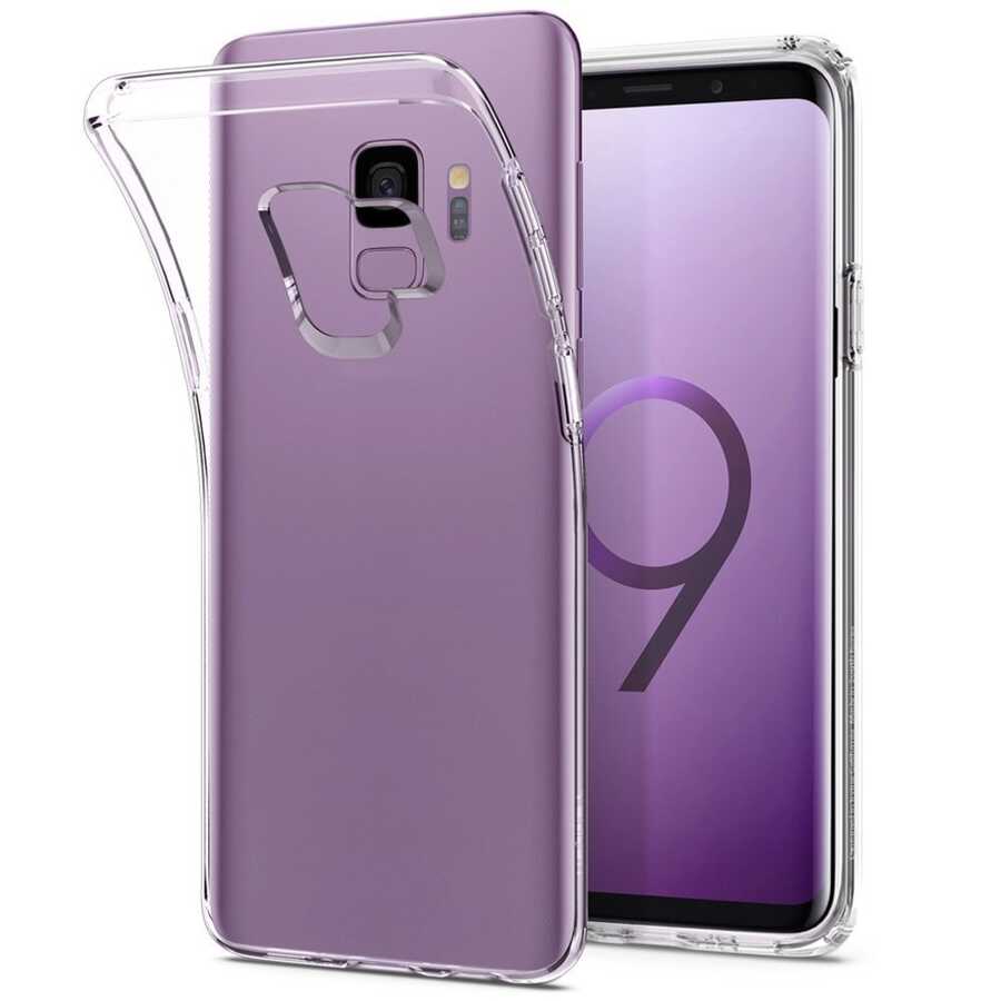 Galaxy S9 Kılıf NXXA Süper Silikon Kapak-Renksiz