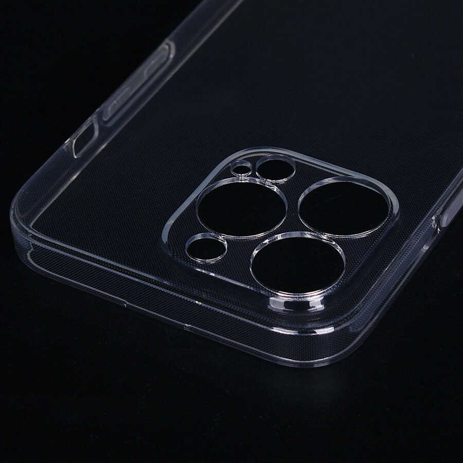 iPhone 13 Pro Max Kılıf NXXA İmax Silikon-Renksiz