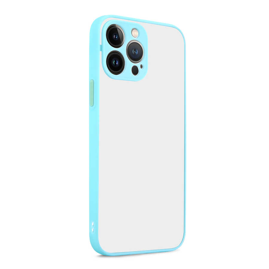 iPhone 13 Pro Uyumlu NXXA Hux Kapak-Turkuaz