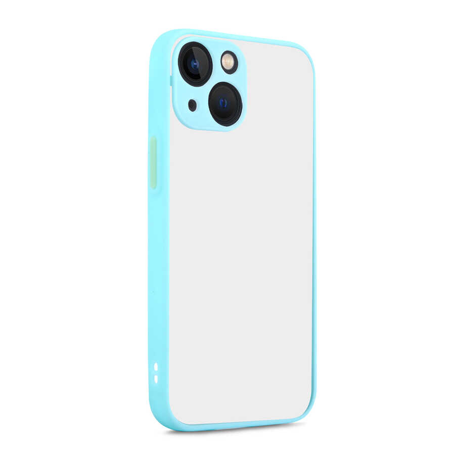iPhone 13 Mini Kılıf NXXA Hux Kapak-Turkuaz