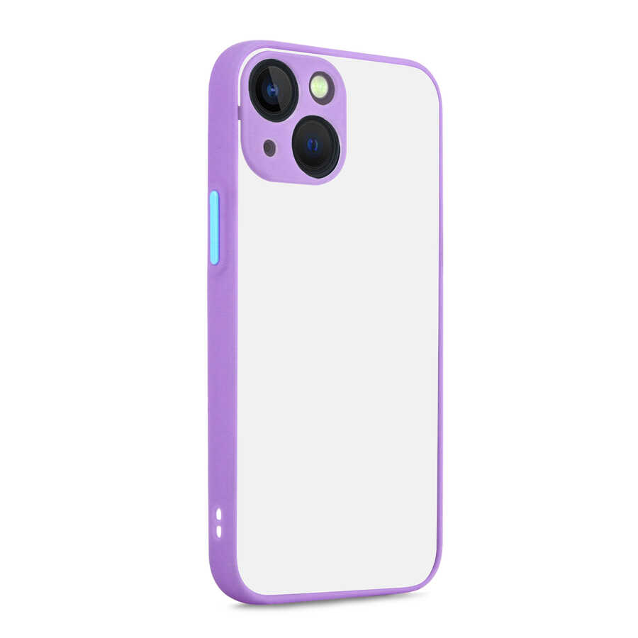 iPhone 13 Mini Uyumlu NXXA Hux Kapak-Lila