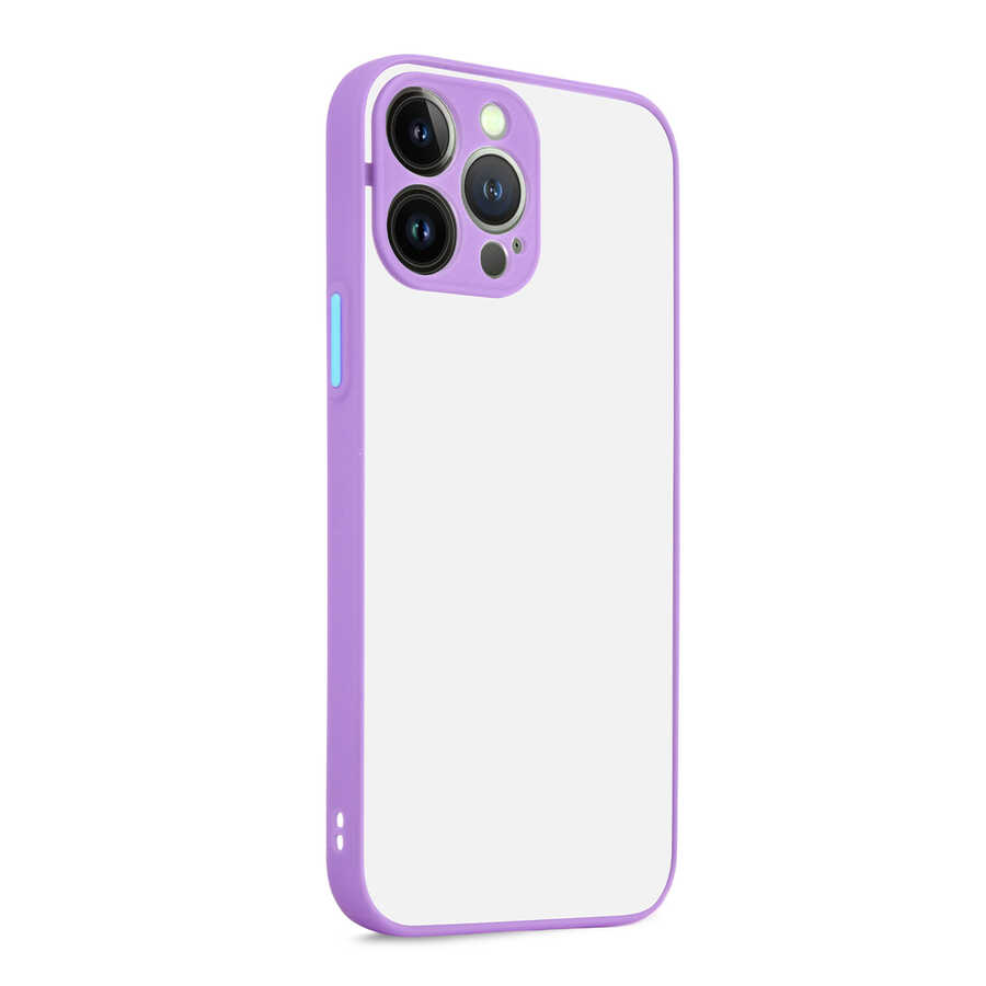 iPhone 13 Pro Max Uyumlu NXXA Hux Kapak-Lila