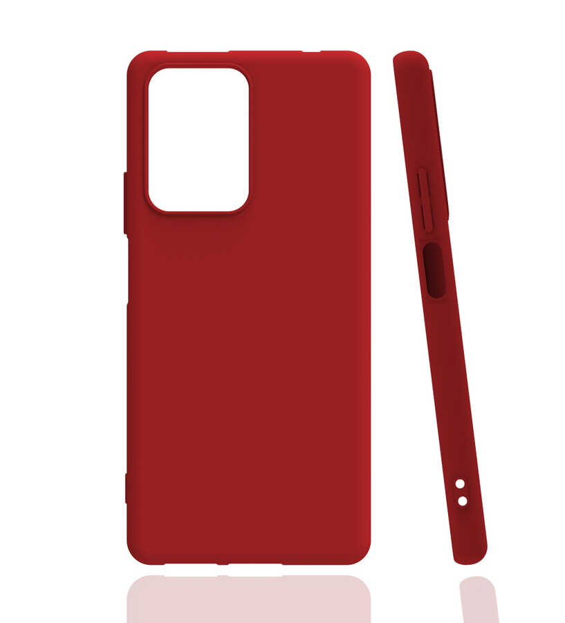 Xiaomi Mi 11T 5G Kılıf NXXA Biye Silikon-Kırmızı