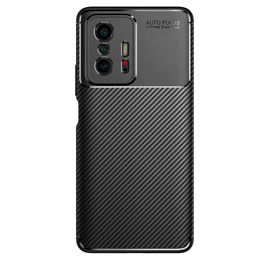 Xiaomi Mi 11T 5G Kılıf NXXA Negro Silikon Kapak-Siyah