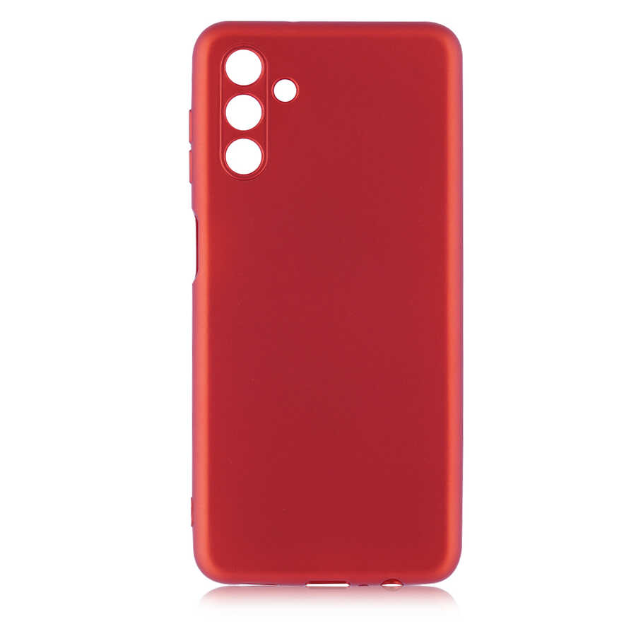 Galaxy A13 5G Kılıf NXXA Premier Silikon Kapak-Kırmızı