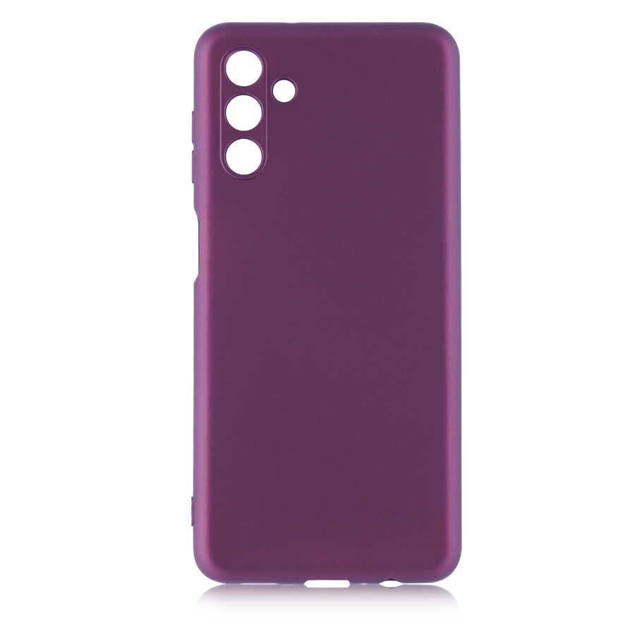 Galaxy A13 5G Kılıf NXXA Premier Silikon Kapak-Mürdüm