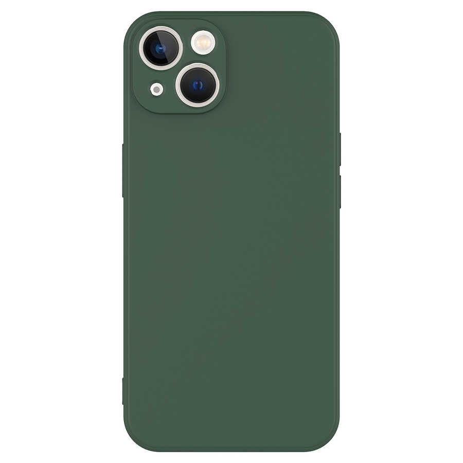 iPhone 13 Uyumlu NXXA Mara LaAAKan Kapak-Koyu Yeşil