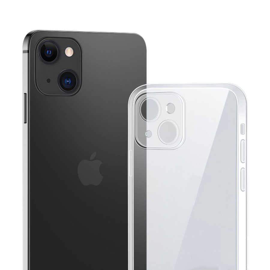 iPhone 13 Mini Uyumlu NXXA Blok Kapak-Renksiz