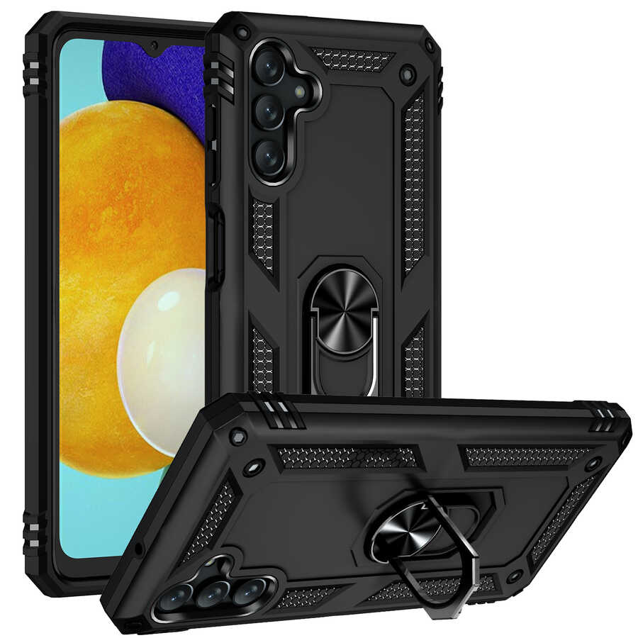 Galaxy A13 5G Kılıf NXXA Vega Kapak-Siyah