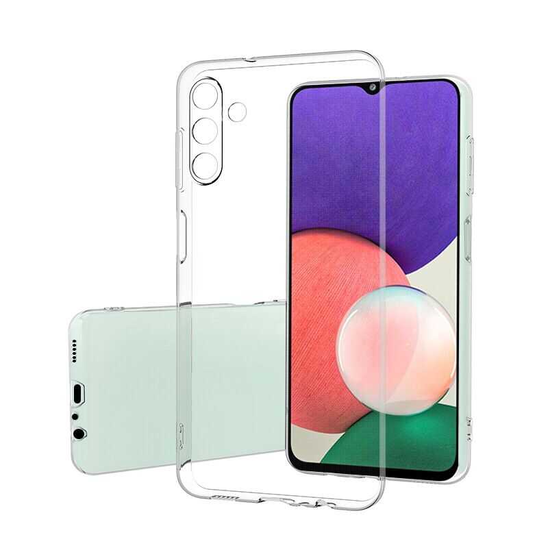 Galaxy A13 5G Kılıf NXXA Süper Silikon Kapak-Renksiz