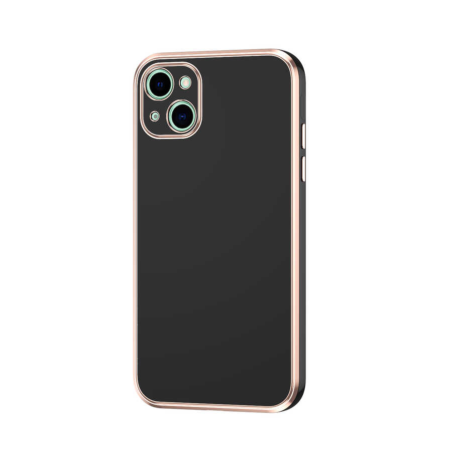 iPhone 13 Uyumlu NXXA Bark Kapak-Siyah