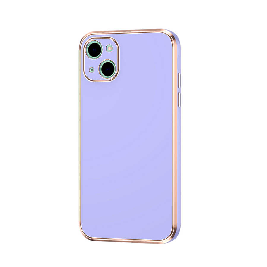 iPhone 13 Uyumlu NXXA Bark Kapak-Mor