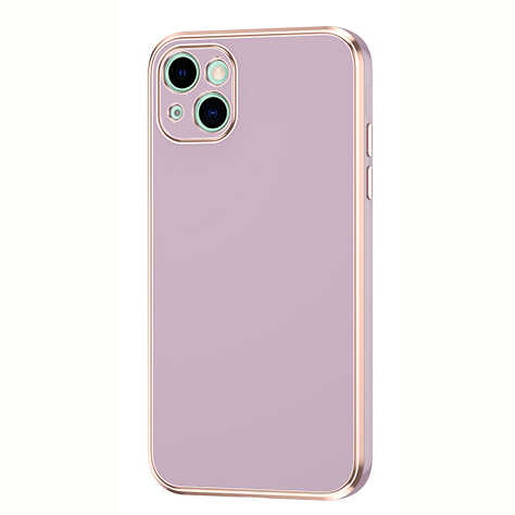 iPhone 13 Kılıf NXXA Bark Kapak-Lila