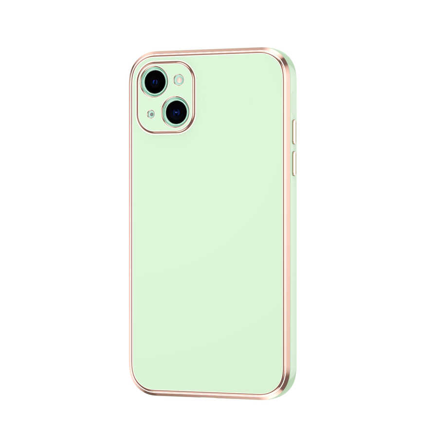 iPhone 13 Uyumlu NXXA Bark Kapak-Yeşil