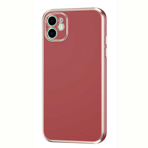 iPhone 12 Uyumlu NXXA Bark Kapak-Kahverengi