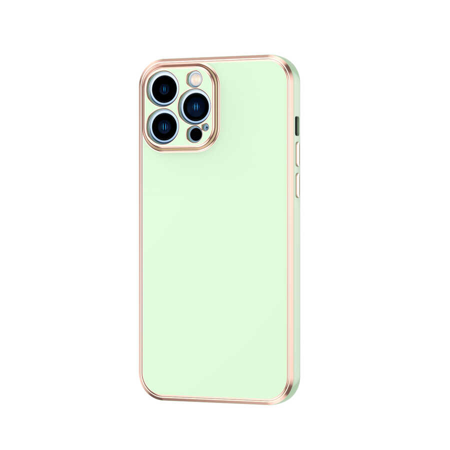 iPhone 13 Pro Kılıf NXXA Bark Kapak-Yeşil