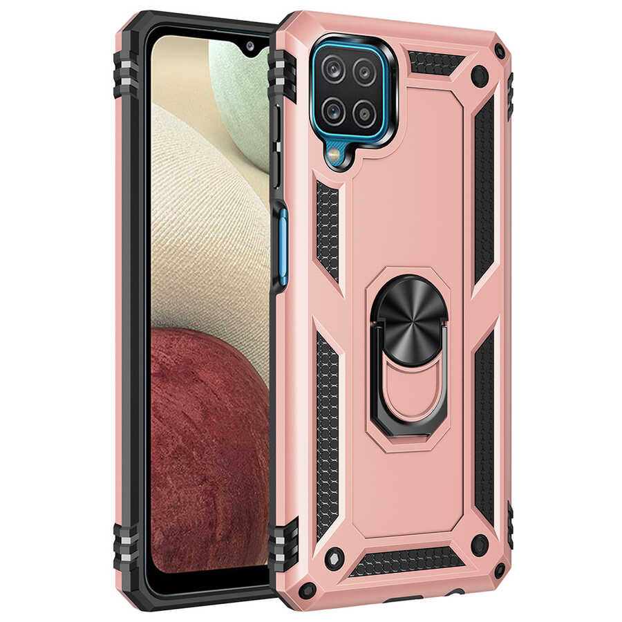 Galaxy M22 Kılıf NXXA Vega Kapak-Rose Gold