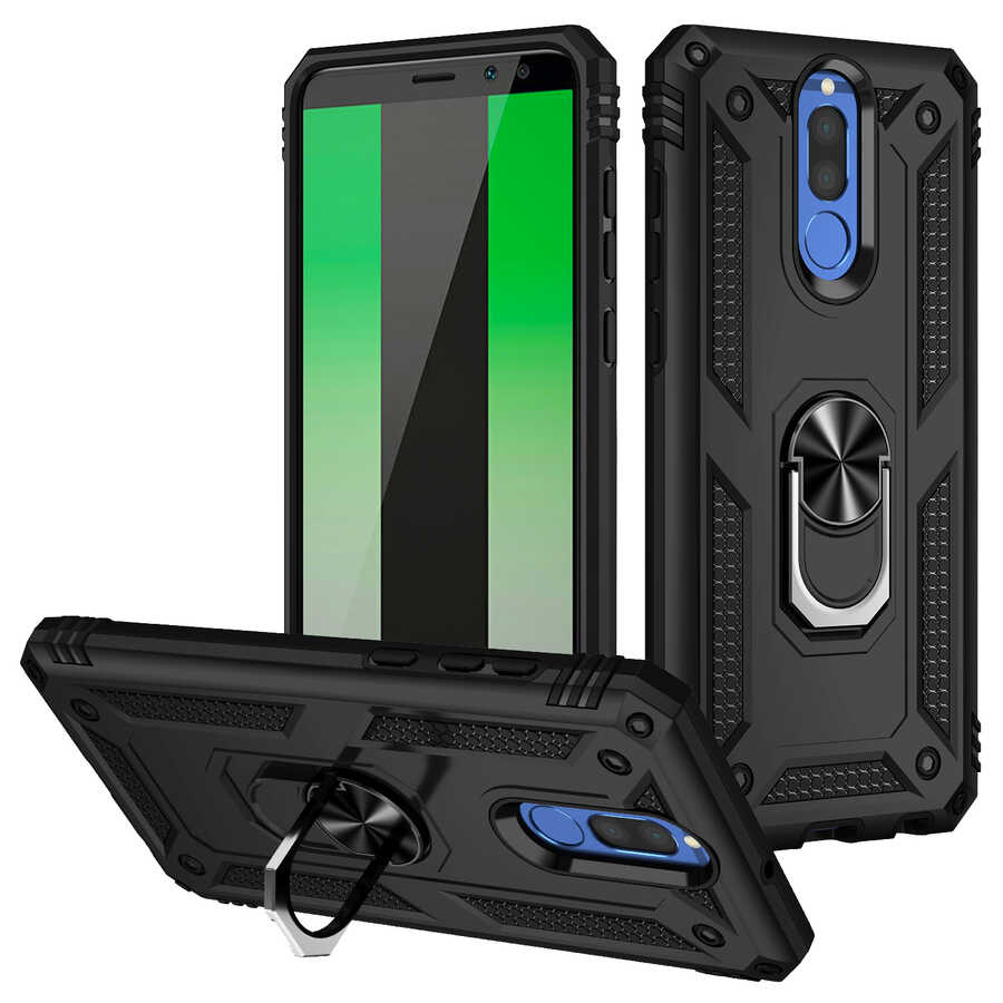 Huawei Mate 10 Lite Kılıf NXXA Vega Kapak-Siyah