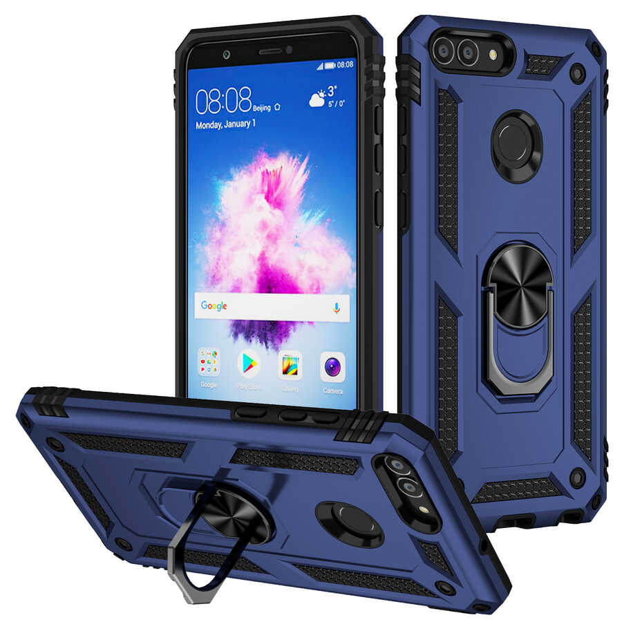 Huawei P Smart Kılıf NXXA Vega Kapak-Mavi