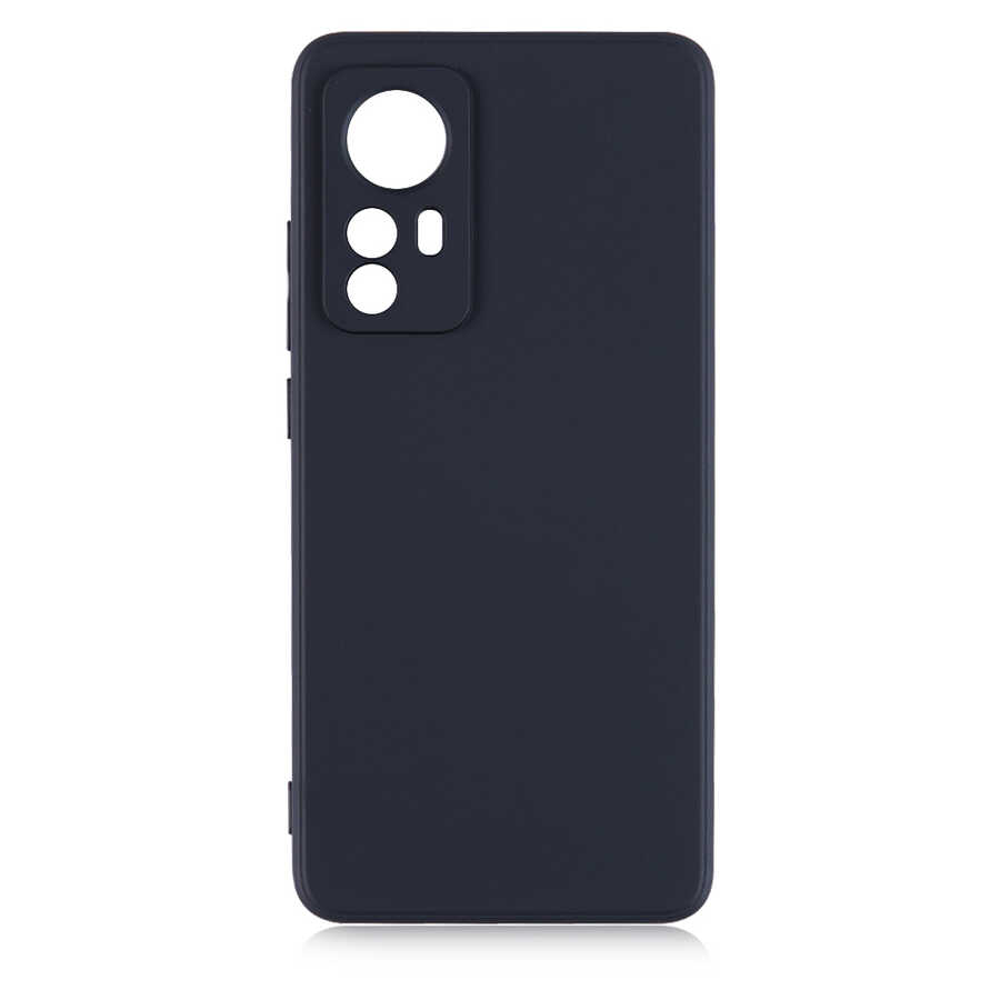Xiaomi Mi 12 Kılıf NXXA Premier Silikon Kapak-Siyah