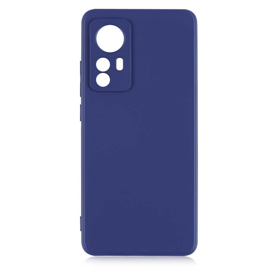 Xiaomi Mi 12 Kılıf NXXA Premier Silikon Kapak-Lacivert
