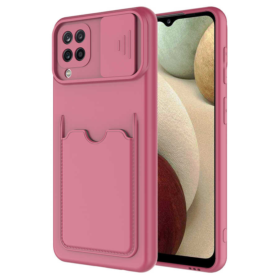 Galaxy M32 Kılıf ​NXXA Kartix Kapak-Koyu Mor