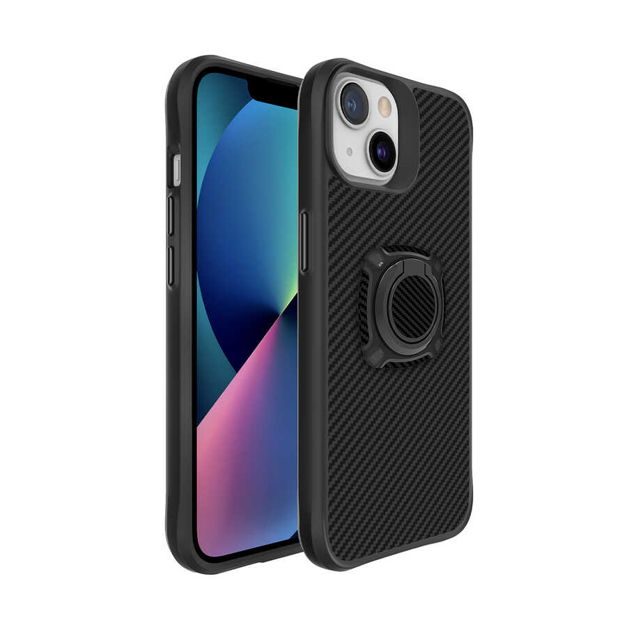 iPhone 13 Uyumlu NXXA Timo Kapak-Siyah