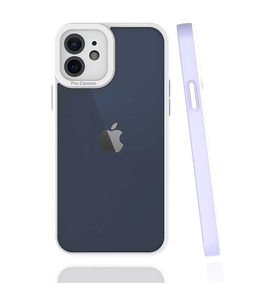 iPhone 12 Kılıf NXXA Mima Kapak-Lila
