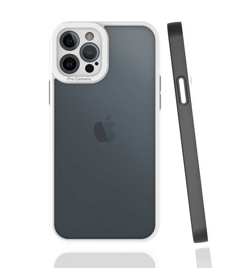 iPhone 12 Pro Uyumlu NXXA Mima Kapak-Siyah