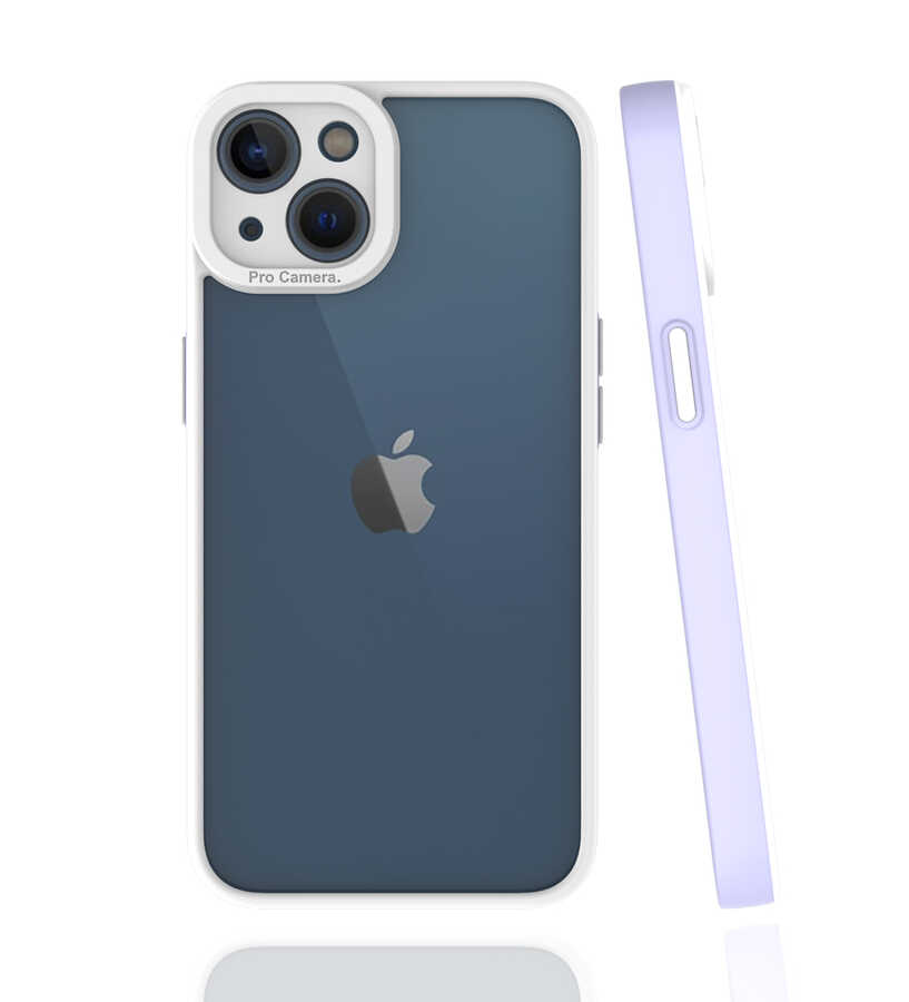 iPhone 13 Kılıf NXXA Mima Kapak-Lila