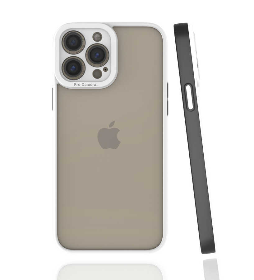 iPhone 13 Pro Max Uyumlu NXXA Mima Kapak-Siyah