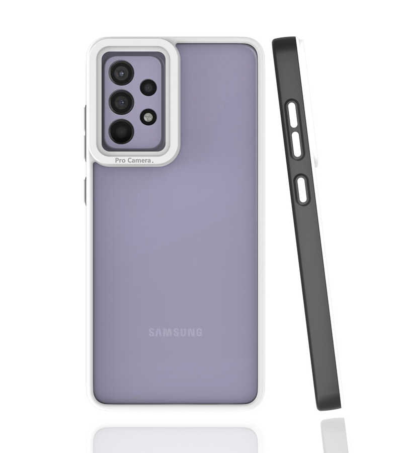 Galaxy A52 Kılıf NXXA Mima Kapak-Siyah