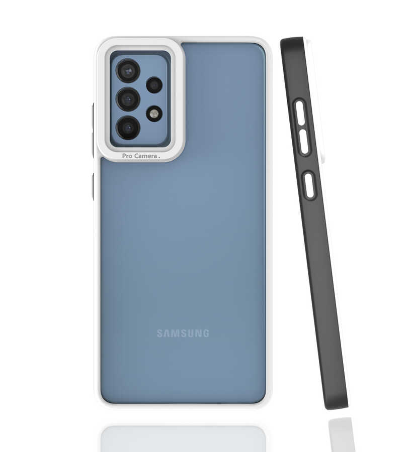 Galaxy A72 Kılıf NXXA Mima Kapak-Siyah