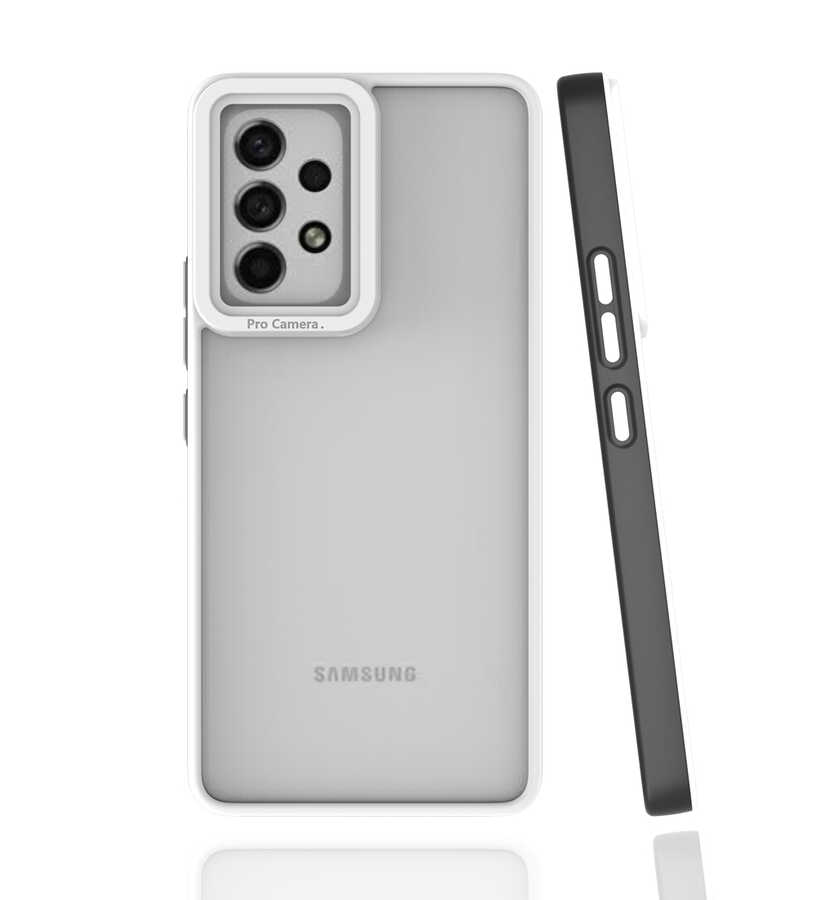 Galaxy A53 5G Kılıf NXXA Mima Kapak-Siyah