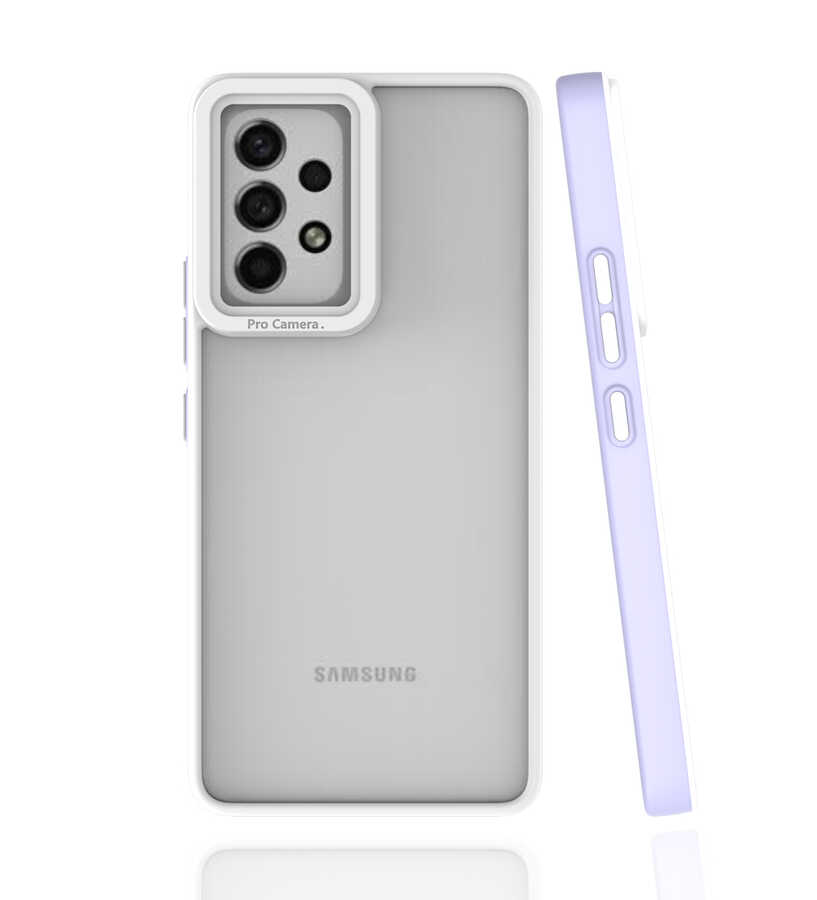 Galaxy A53 5G Kılıf NXXA Mima Kapak-Lila