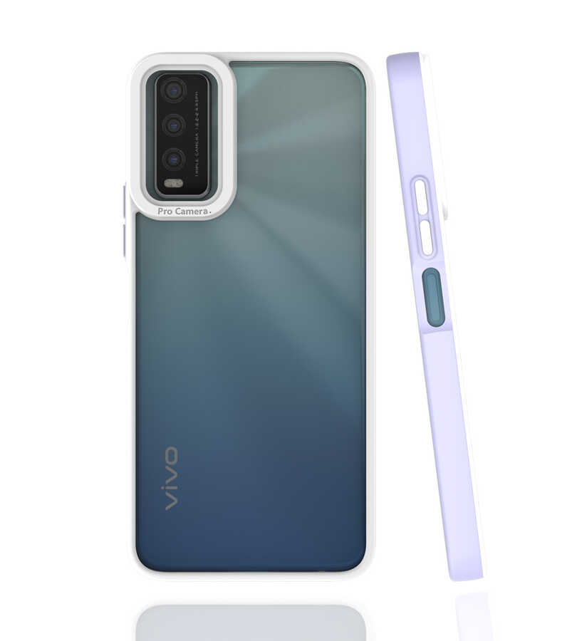 Vivo Y11S Kılıf NXXA Mima Kapak-Lila