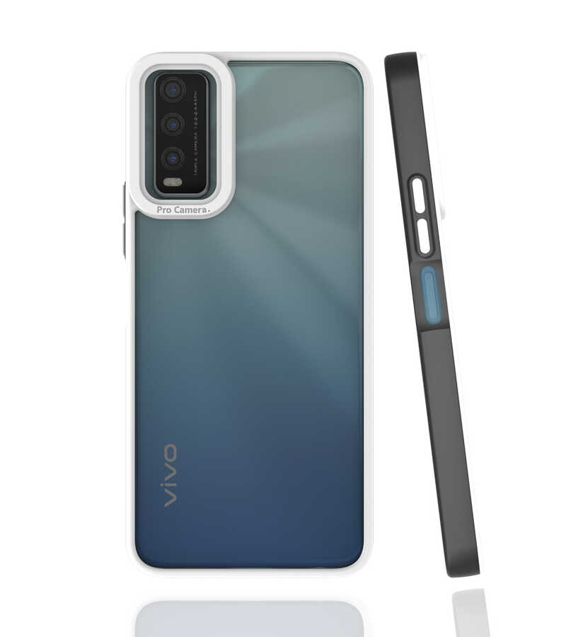 Vivo Y20S Kılıf NXXA Mima Kapak-Siyah