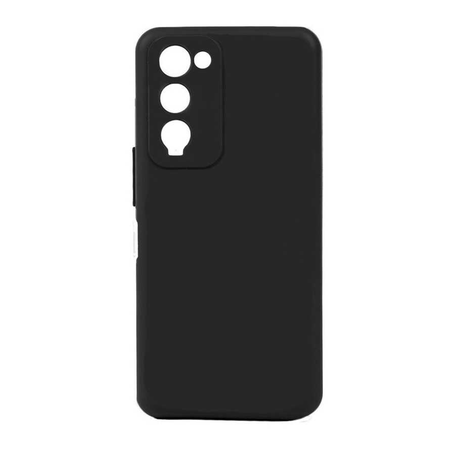 Tecno Camon 18 Kılıf NXXA Biye Silikon-Siyah