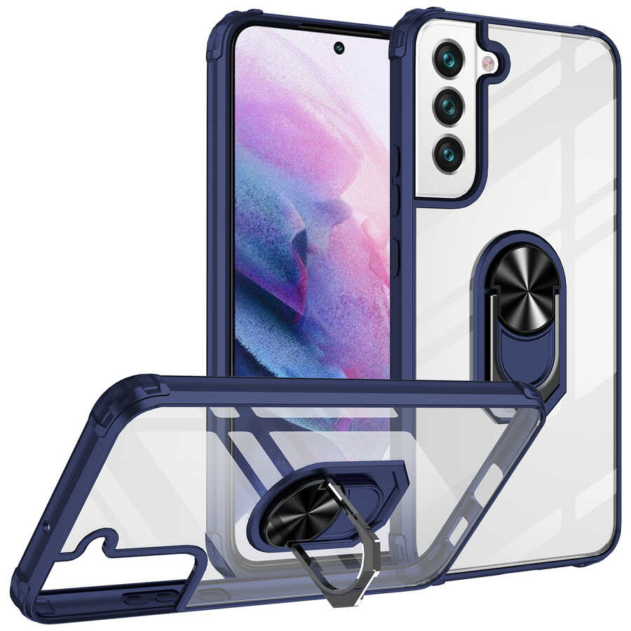 Galaxy S22 Plus Kılıf NXXA Mola Kapak-Lacivert