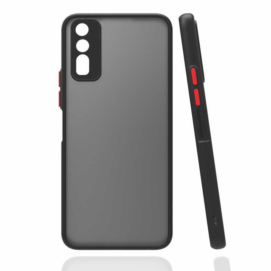 Vivo Y20S Kılıf NXXA Hux Kapak-Siyah