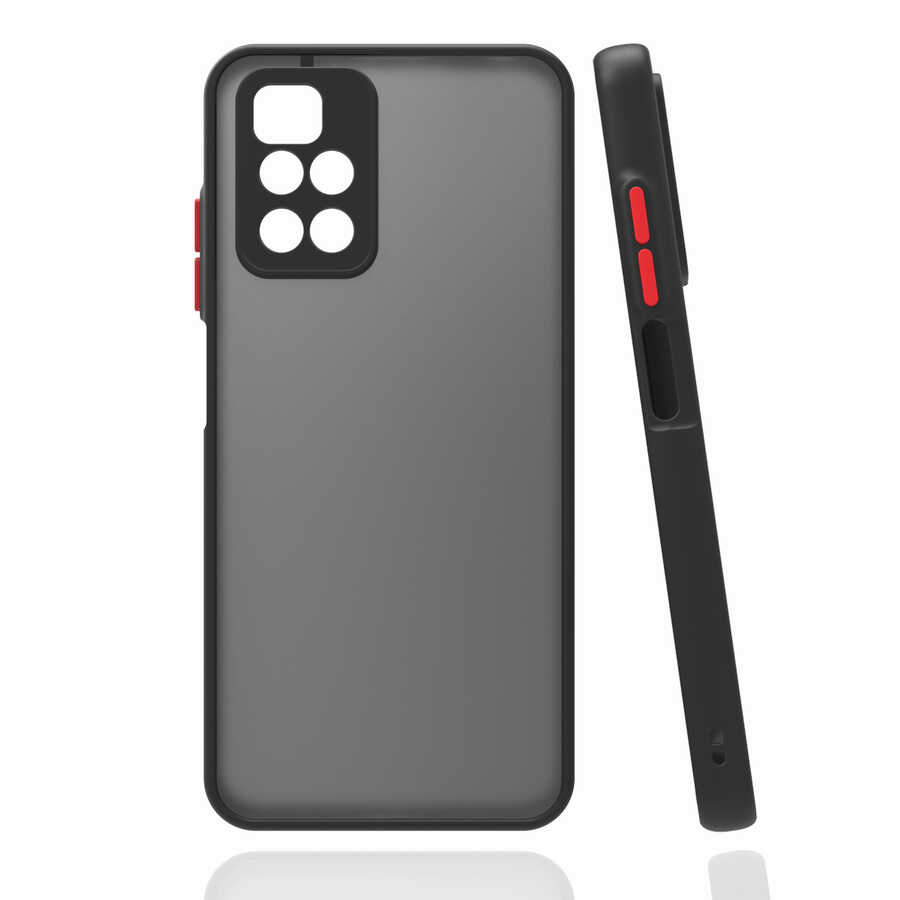 Xiaomi Redmi 10 Kılıf NXXA Hux Kapak-Siyah