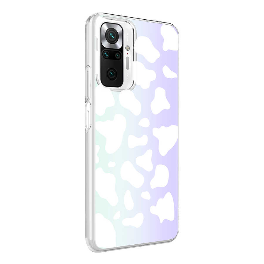 Xiaomi Redmi Note 10 Pro Kılıf NXXA M-Blue Desenli Kapak-Cow No2