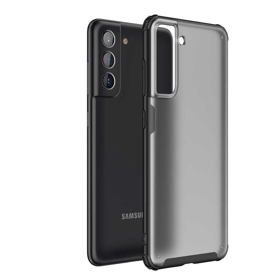 Galaxy S21 FE Kılıf NXXA Volks Kapak-Siyah