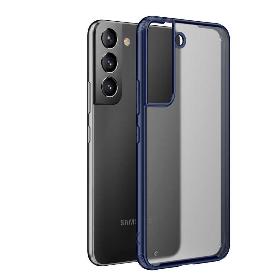 Galaxy S22 Kılıf NXXA Volks Kapak-Lacivert