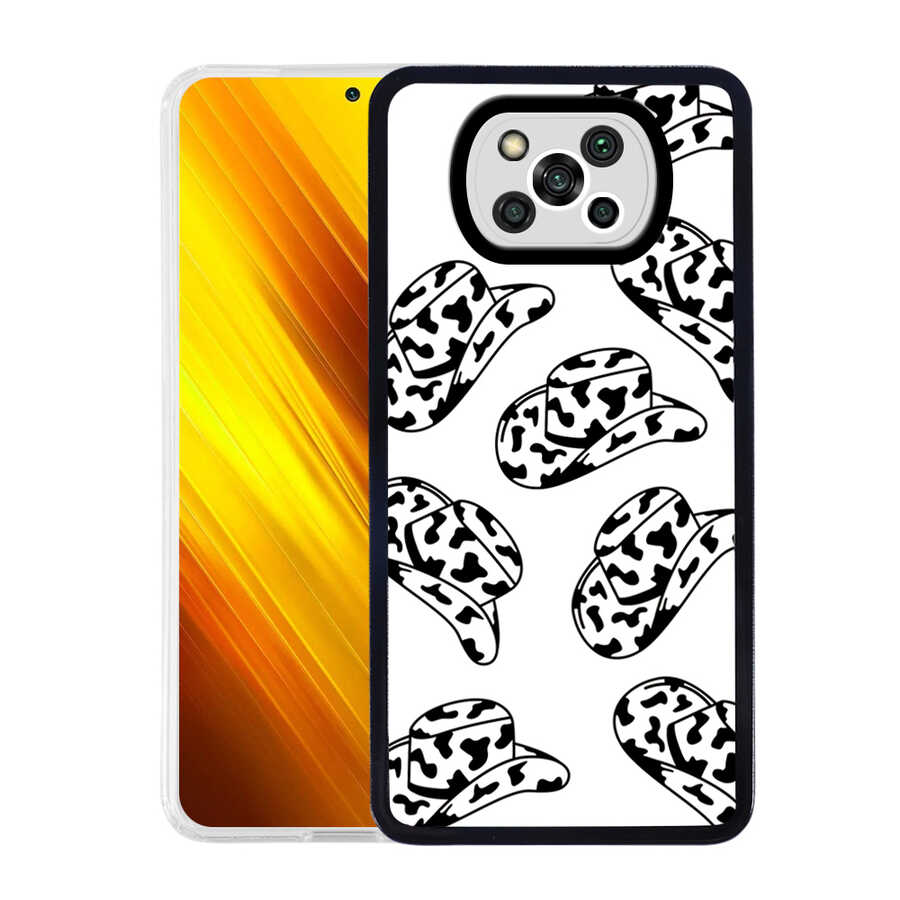 Xiaomi Poco X3 Kılıf NXXA M-Fit Desenli Kapak-Hat No5